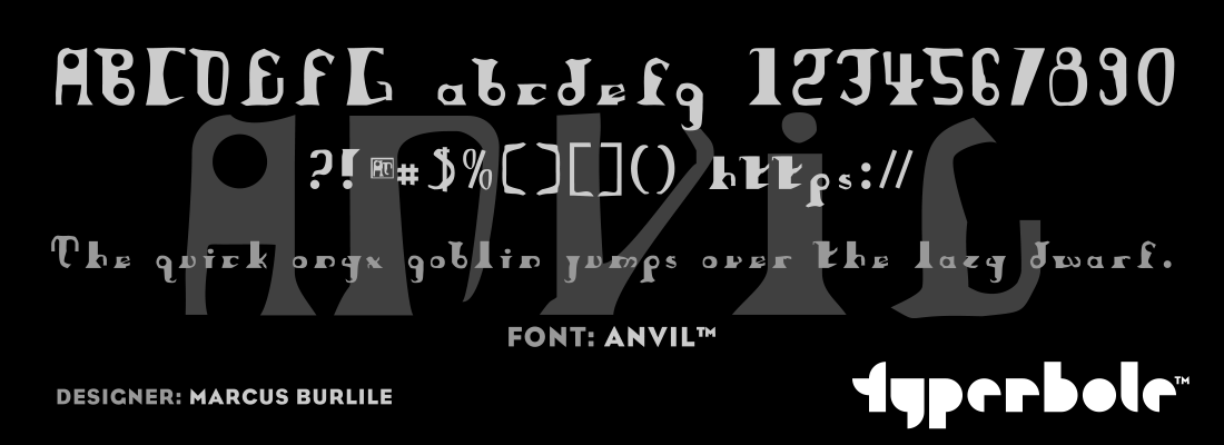 ANVIL™ Font by Plazm™ - Plazm™ Font Collection