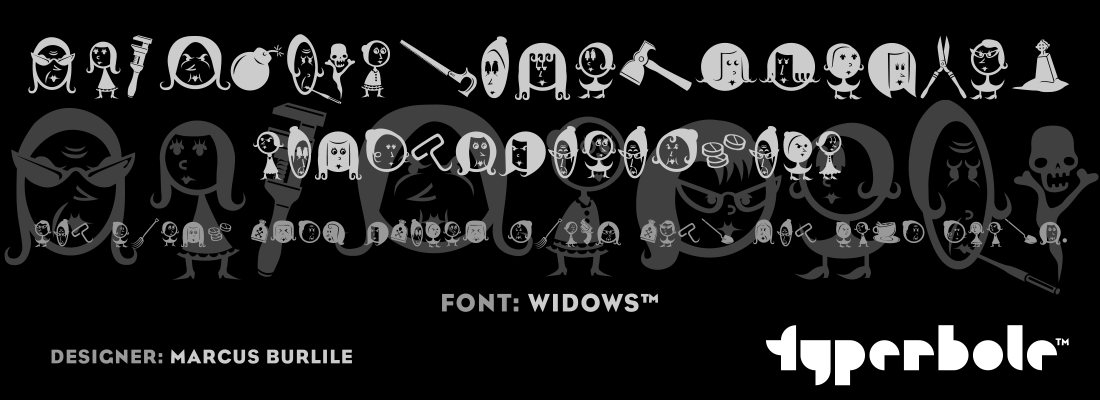 WIDOWS™ Font by Plazm™ - Plazm™ Font Collection