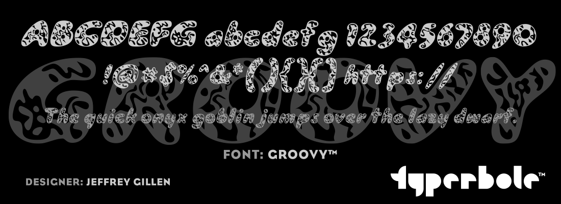 GROOVY™ - Typerbole™ Master Collection | The Greatest Fonts on Earth™