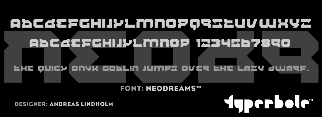 NEODREAMS™ - Typerbole™ Master Collection | The Greatest Fonts on Earth™
