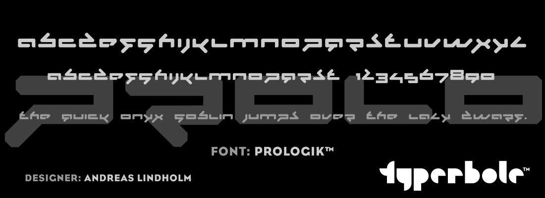 PROLOGIK™ - Typerbole™ Master Collection | The Greatest Fonts on Earth™